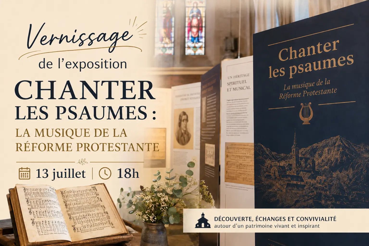 vernissage expo chanter les psaumes
